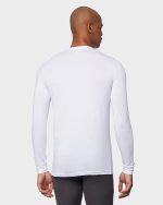 32 DEGREES Men's Lightweight Baselayer Crew Top | Long Sleeve | Form Fitting | 4-Way Stretch | Thermal - Image 5